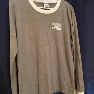 Pink Nation Long Sleeve Tee